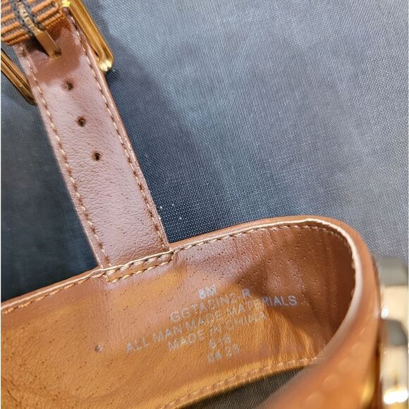 BRAND NEW GBG LOS ANGEL BLOCK HEEL ALMOND TOE SANDAL S2 - Picture 9 of 14